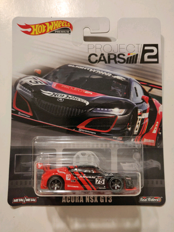 New Hot Wheels Project Cars Advan Acura NSX GT3 1/64 diecast JDM in Toys & Games in City of Toronto