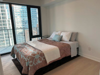 Furnished Master Bedroom in a NEW 2BD Condo in Downtown Toronto