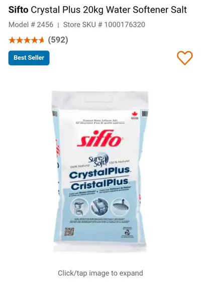 10 Bags of Softener Salt Delivered to your front door., View more