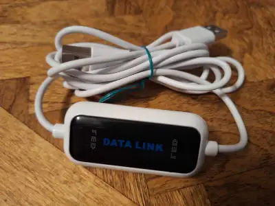 USB PC to PC Data Sync Link 2 Port USB Smart , View more