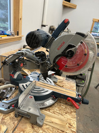 12” Bosch mitre saw 