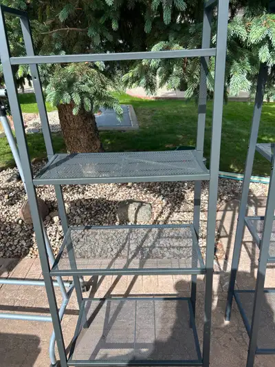 Metal Mesh Shelving Unit, View more