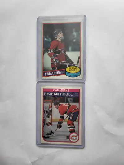 2 O-Pee-Chee Rejean Houle Hockey Cards, View more