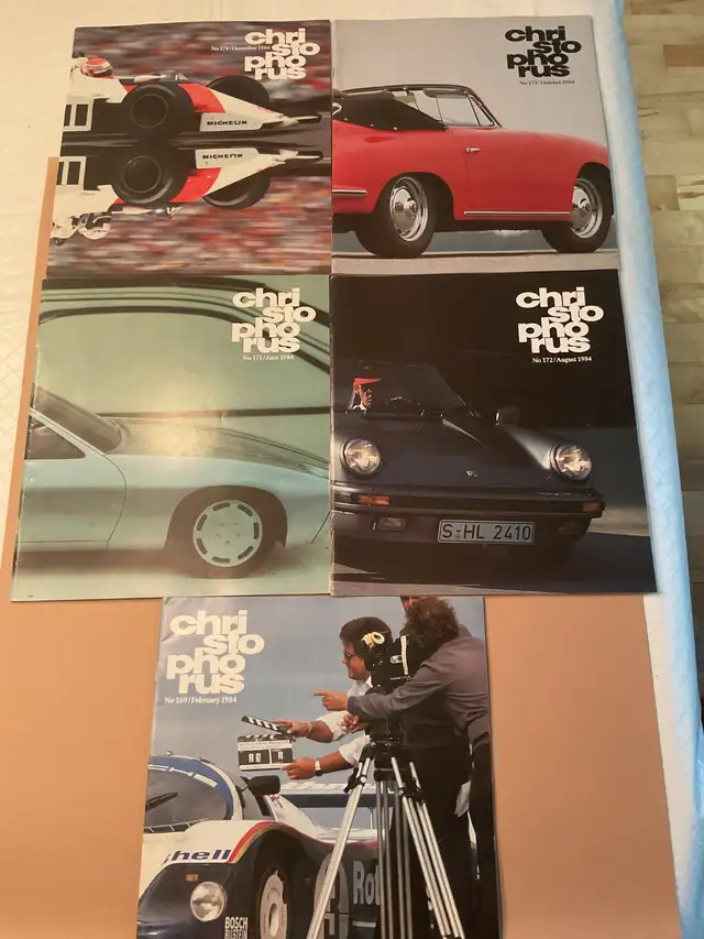 Vintage Christophorus Porsche magazines in Magazines in Longueuil / South Shore - Image 7