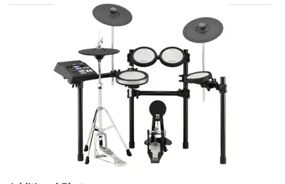Yamaha DTX 700 electronic drum kit with Amp, View more
