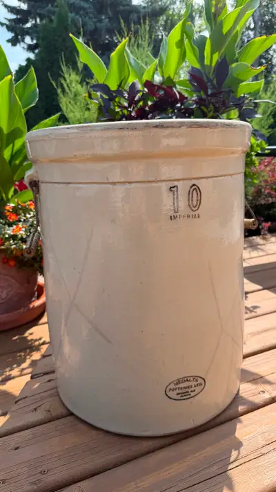 10 Gal Crock with Handles, View more