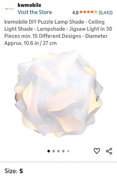 kwmobile Puzzle Lamp, View more