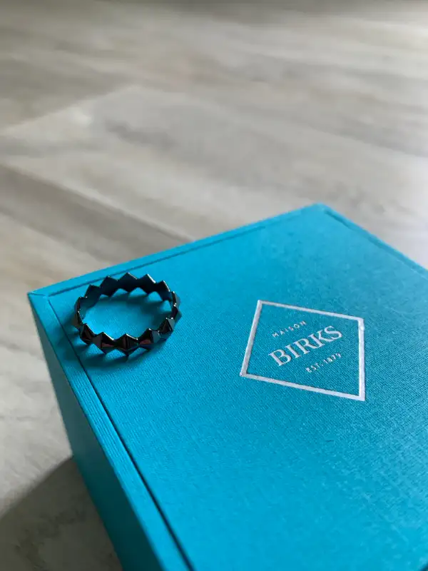 BIRKS Bague en titane Iconic Rock & Pearl in Jewellery & Watches in Longueuil / South Shore - Image 4
