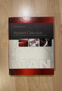 APPLIED CALCULUS TEXT BOOK
