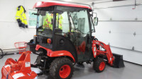 KIOTI Tractor 2021, 20 Horsepower, Heated Cab, 80 Hours Driven