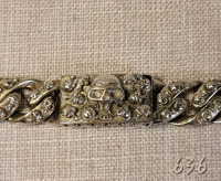 Chaîne d'alliage tibétain. Tibetan alloy skulls wrist chain
