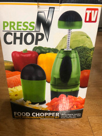 Food chopper - Press and chop