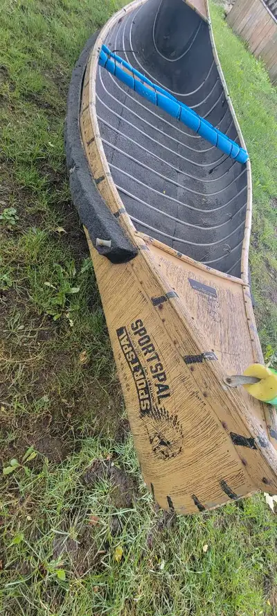 Looking to to sell my sportspal Canoe, made in 90's super light to carry. Comes with 2 foam seats an...