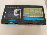 Jogenmax Portable Popup Soccer Goal Nets with targets and lights