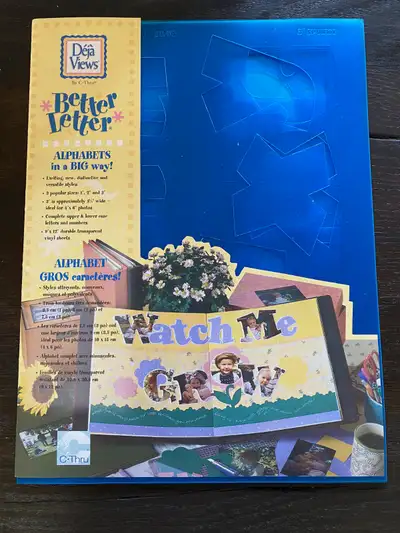 Stencil Set for Scrapbooking or other Crafts, View more