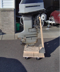 Outboard Motor Stand/Cart with Wheels/Heavy Duty 