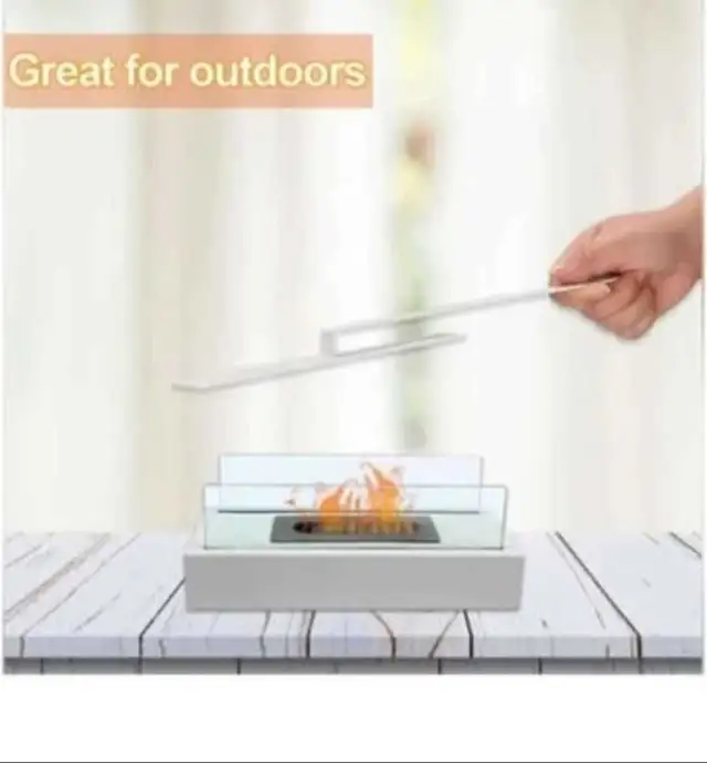 Tabletop Fire Pit Smores Maker Kit Indoor & Outdoor withCharc... in Fireplace & Firewood in Calgary - Image 6