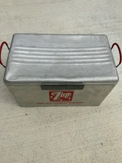 Vintage 7up Cooler, View more