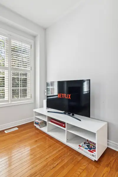 Samsung 65” Smart TV + TV Stand – $220 OBO, View more