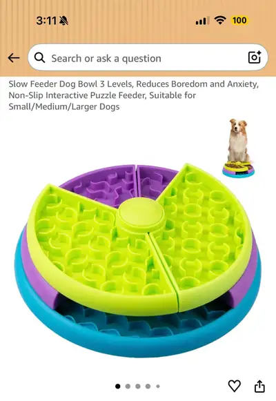 Brand New Slow Feeder., View more