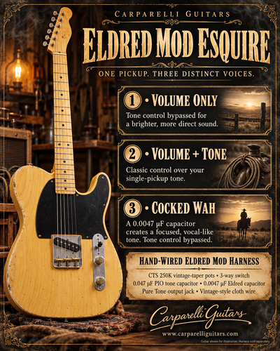 ESQUIRE WIRING HARNESS (ELDRED MOD), View more