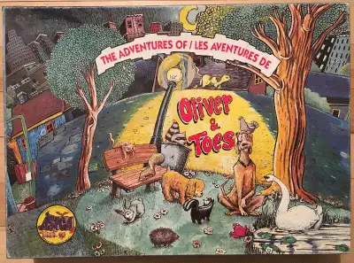 Pour 2 à 8 joueurs. Avec grande planchette de jeu. En suivant ces 2 chiens domestiques en excursion...