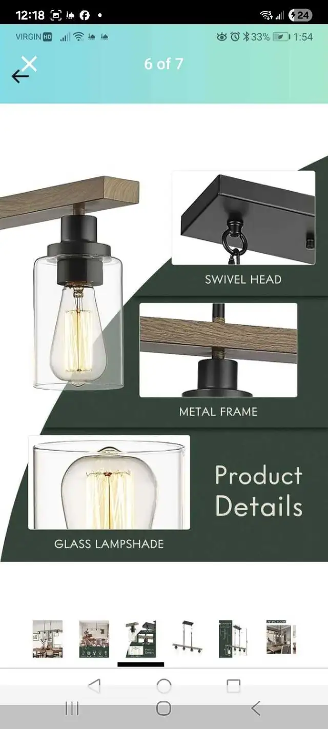 Cargifak Chandelier in Indoor Lighting & Fans in Kitchener / Waterloo - Image 6