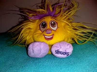 Shnooks Yengo Yellow, Purple Hair  8" Soft Plush ZURU Pet Toy, View more