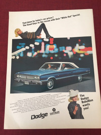 1967 Dodge Coronet 440 Original Ad
