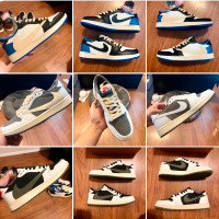 NIKE Jordan 1 Low x TRAVIS SCOTT Sneakers - SIZE 9 & 10