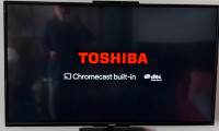 49" TOSHIBA 4K Chromecast built-in $280