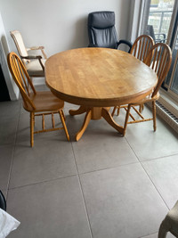 Kitchen table and chairs 