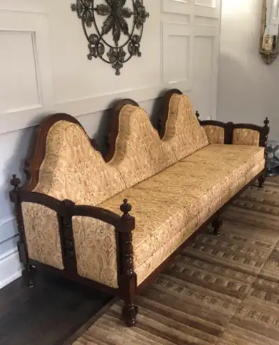 Antique Style 3 Seater Sofa - Price reduced!, View more