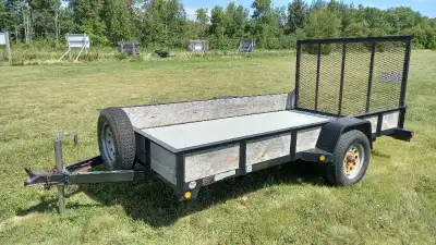 Gator Made Inc. DATE: 03/2014 V.I.N. 4Z1UA1213ES009620 One Owner No commercial Use Plywood Sides Cur...