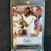 Jayden Daniels AUTO Washington Commanders NEW Star QB