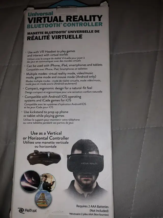 Virtual reality Bluetooth controller/Bluetooth gamepad457408554080020481