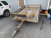 2001 Trentow Snowmobile/Utility Trailer