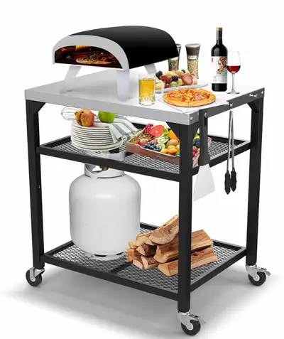 Pizza Oven Table for Pizza Oven Koda/Karu/Fyra 16 & 12, Ninja, View more