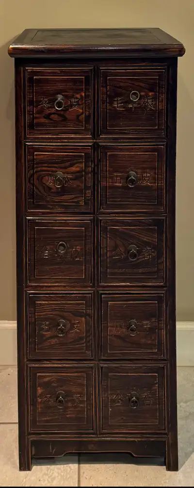 Apothecary Medicine Caninet with 10 Drawers -中医药柜, View more