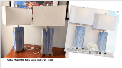 Table Lamp (Set of 2), View more