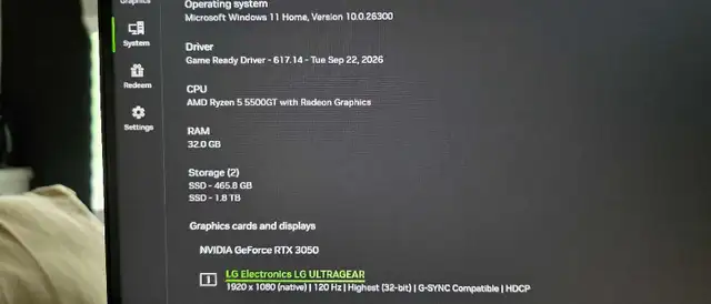 Gaming PC Ryzen 5 5500GT RTX 3050 | Desktop Computers | Laval / North ...