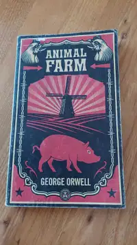 The Animal Farm book by George Orwell