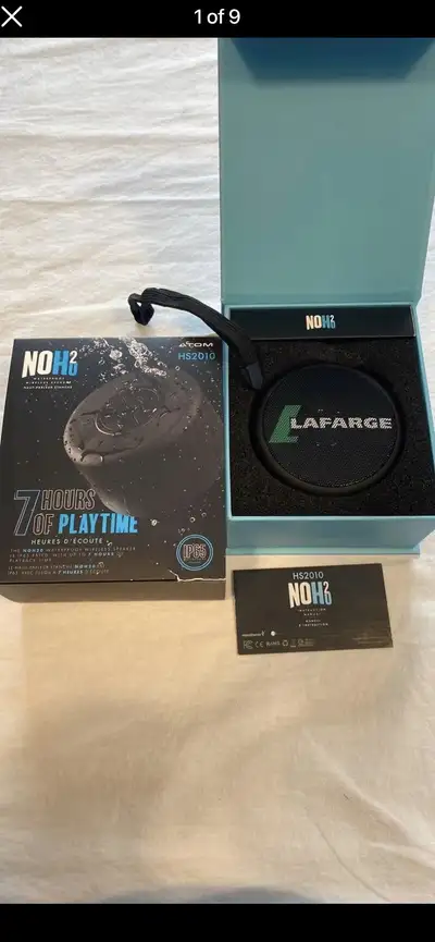 No H2O Water Proof Wireless Speaker, View more