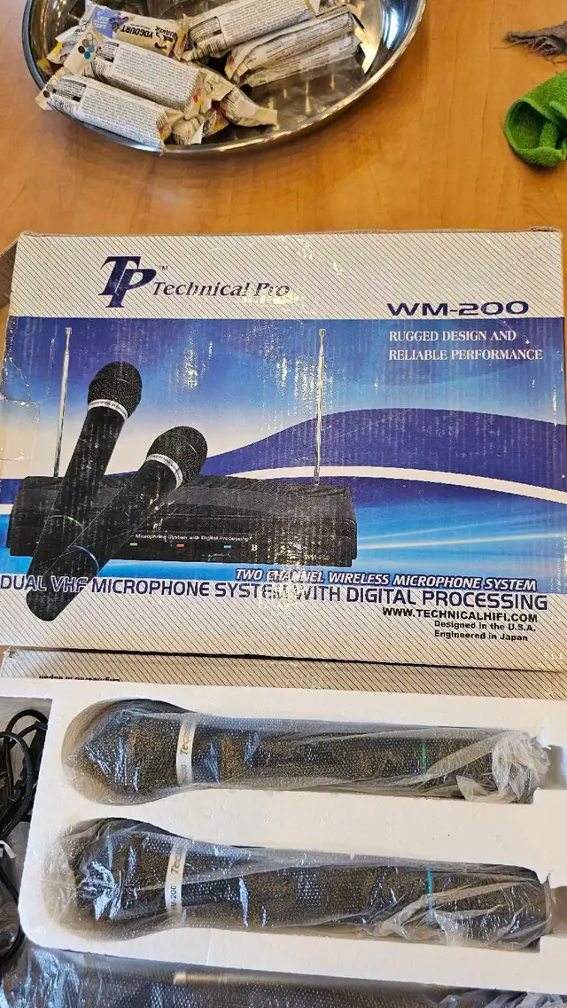 Technical Pro WM-200 Dual Wireless Microphone System498580770878935041