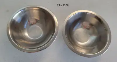2 of 6-1/2” Stainless-Steel Mixing Bowl, View more