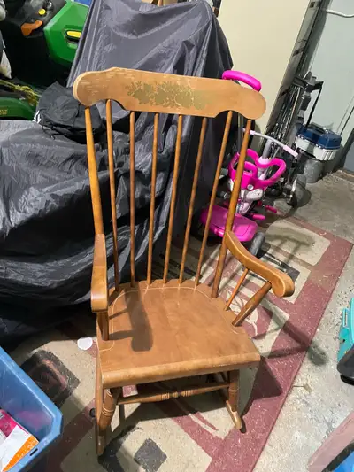 Wooden Rocking Chair, View more