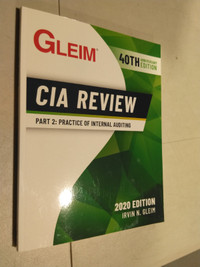 CIA Review Part 2 Practice of Internal Auditing 2020 Edition