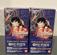 Boite de booster One Piece Romance Dawn japonaises