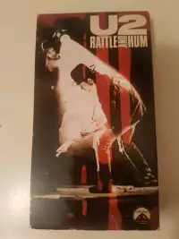 U2 Rattle And Hum VHS 