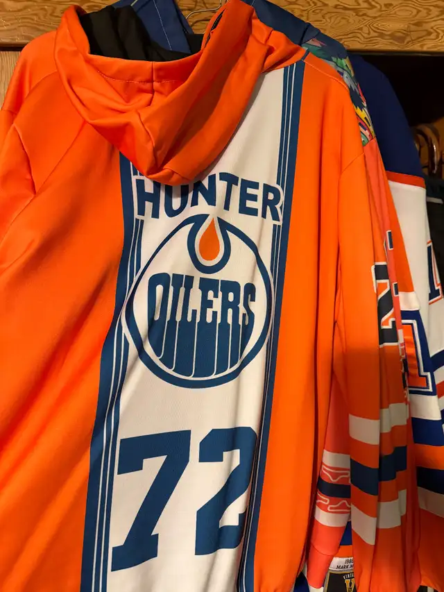 Hunter/McDavid jersey hoodie 50.00 each in Other in Edmonton - Image 2
